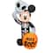 4ft. Airblown® Halloween Inflatable Mickey Mouse in Skeleton Costume with Pumpkin